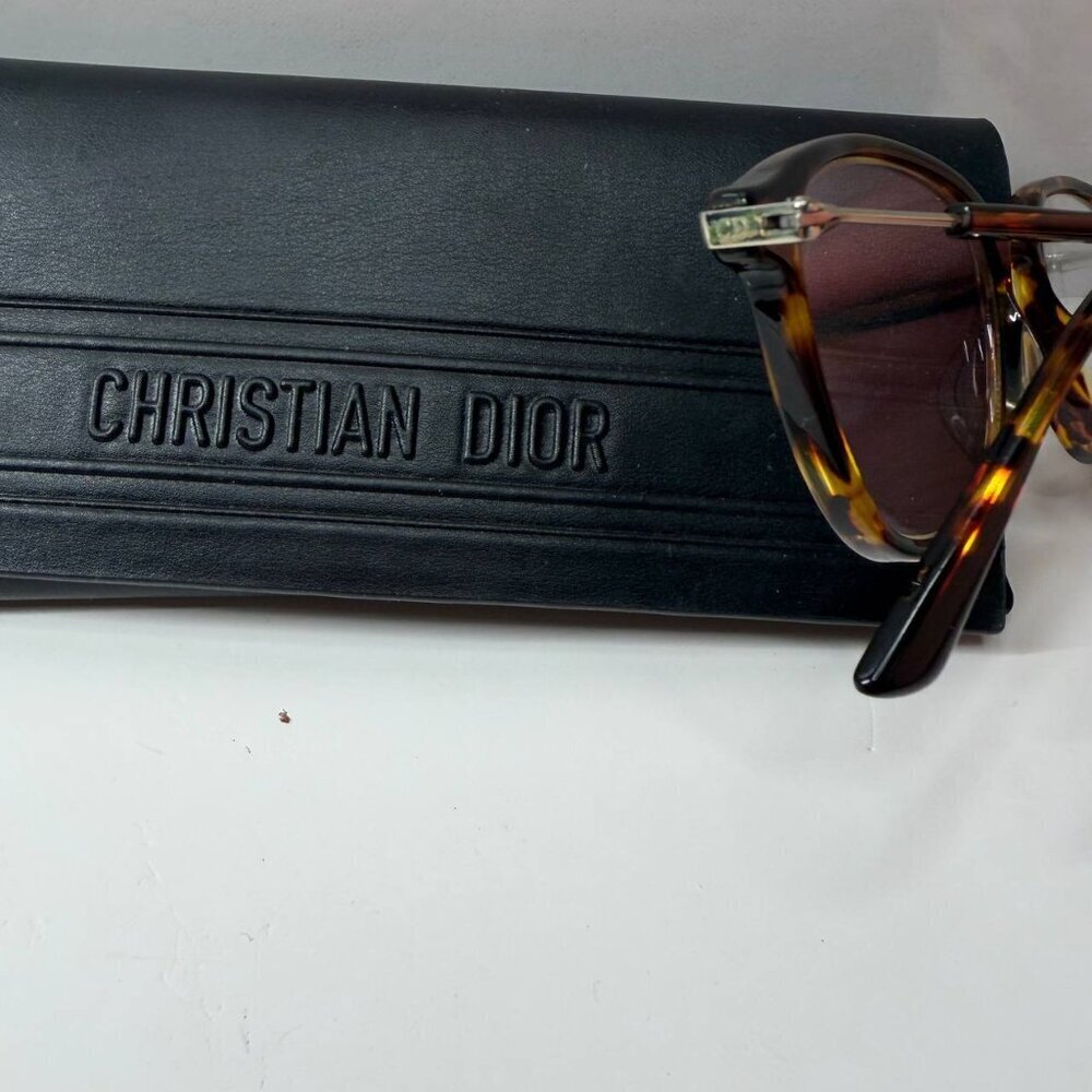 Christian Dior “Presence” Optical Eyeglasses – Havana – Made in Italy - Picture 4 of 12